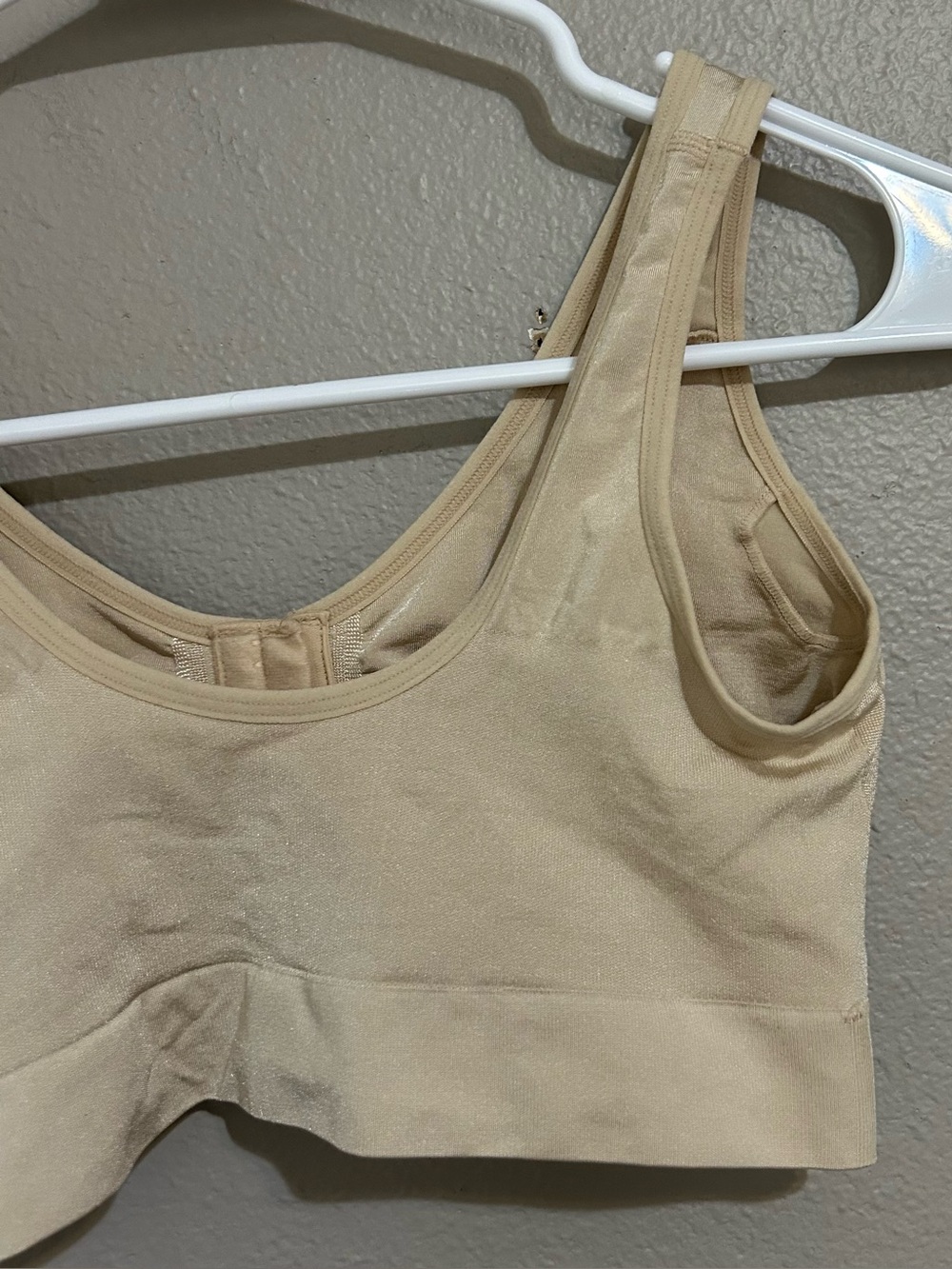 Wacoal B-Smooth Neutral Front Closure Seamless Wire Free Bra Women’s Size 38 - Picture 8 of 9